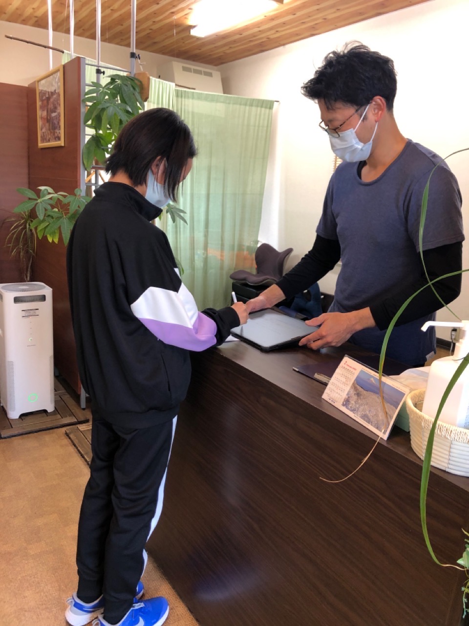 カウンセリングの様子